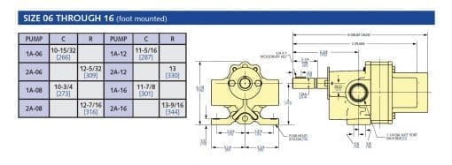 Roper Gear Pump 2AM12 - Image 3