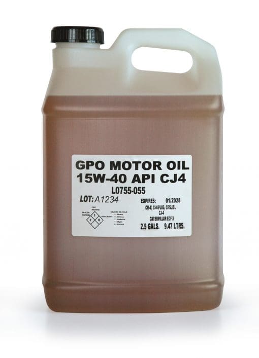 LUBRIPLATE GPO 15W-40 CJ-4 Motor Oil L0755-055