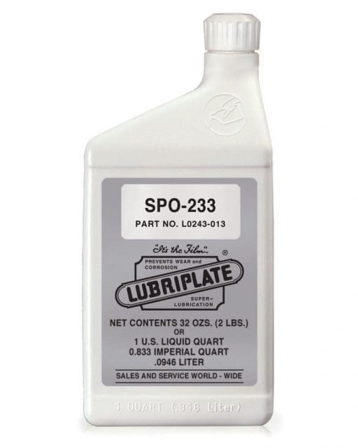 LUBRIPLATE SPO-233 矿物油 L0243-013